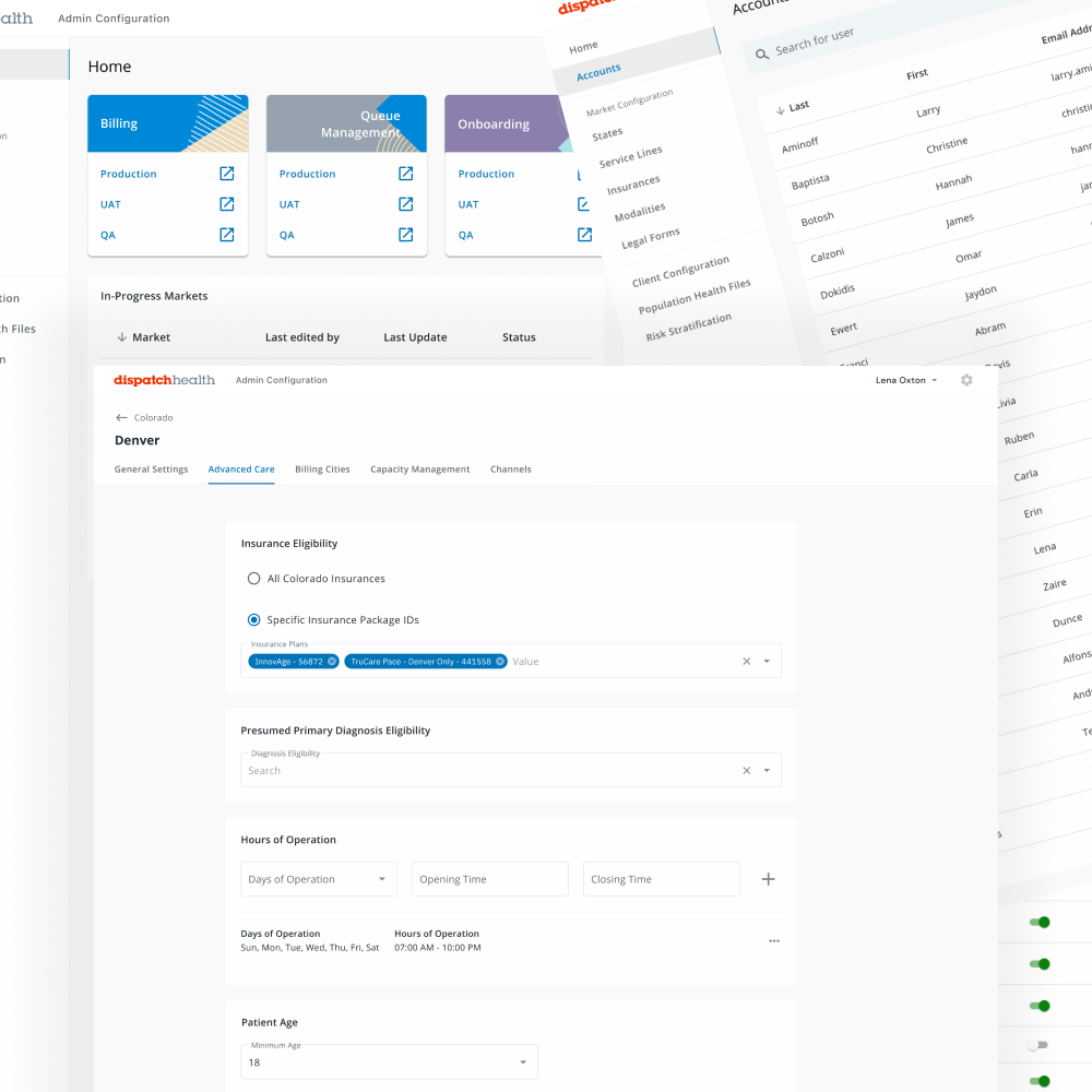 Admin Configuration